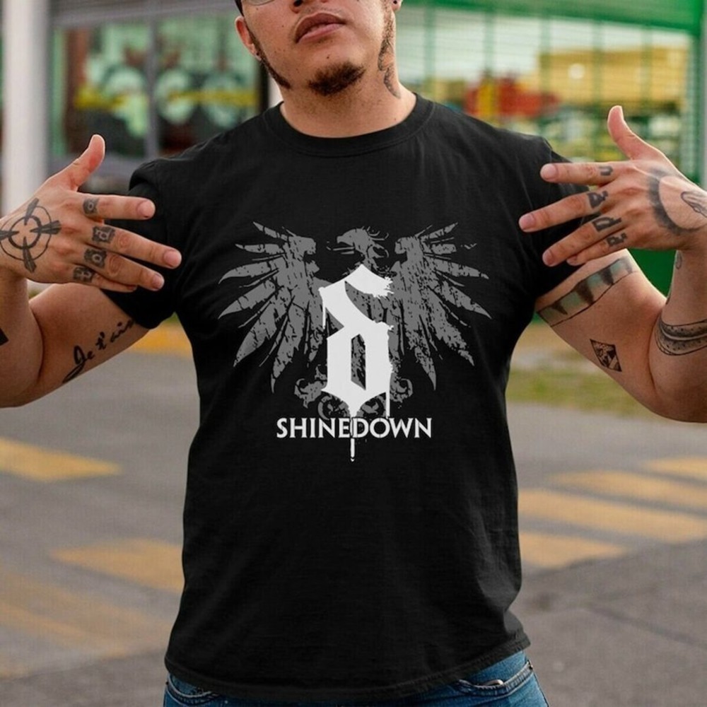 Shinedown Metal Rock Shirt Shinedown Shirt Shinedown Tour Shirt
